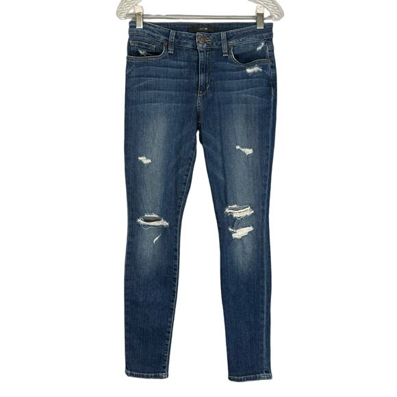 Joe's Jeans Skinny Ankle Distressed Beckett - Picture 1 of 7